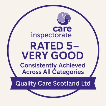 Care Inspectorate grade: 5 — Very Good, at every graded inspection since 2019